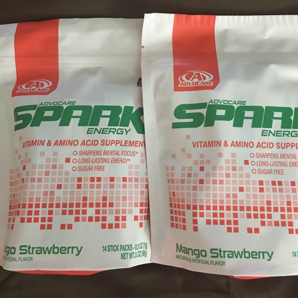Advocare Mango Strawberry Spark